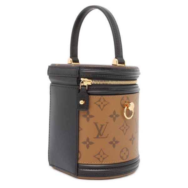 9585409 02 Louis Vuitton Cannes Vanity Bag Monogram Reverse Black