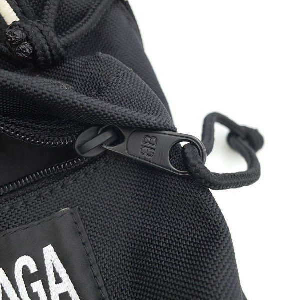 9585690 13 Balenciaga Oversized Mini Backpack Black