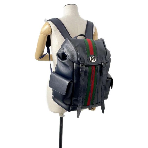 9586765 04 Gucci GG Sherry Line Medium Rucksack