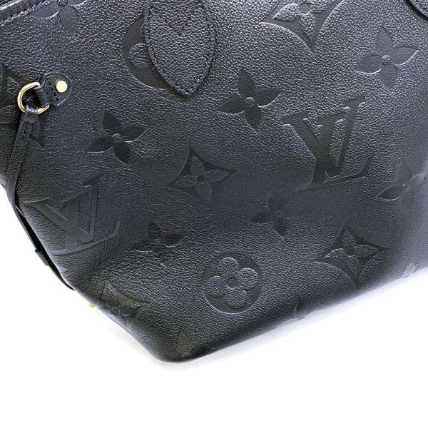 9587984 08 Louis Vuitton Neverfull MM Tote Bag Monogram Empreinte Black