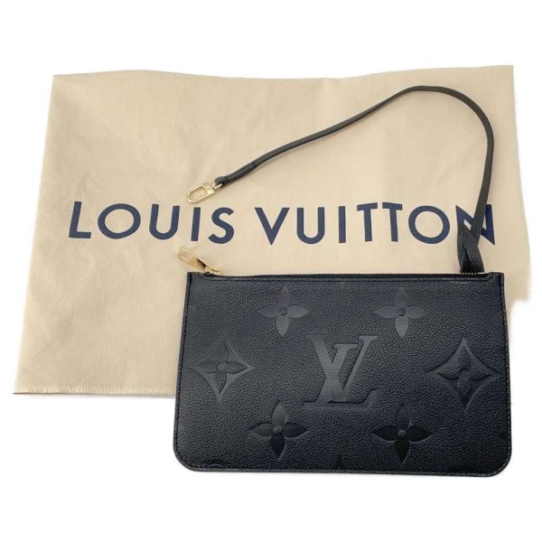 9587984 10 Louis Vuitton Neverfull MM Tote Bag Monogram Empreinte Black