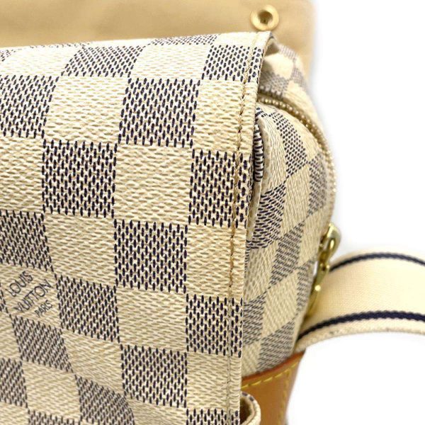 9588851 09 Louis Vuitton Naviglio Shoulder Bag Damier Azur White