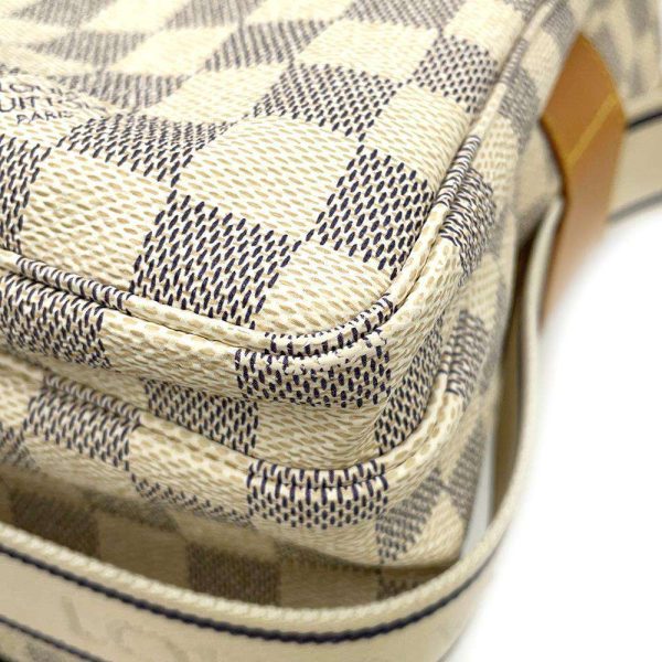 9588851 10 Louis Vuitton Naviglio Shoulder Bag Damier Azur White