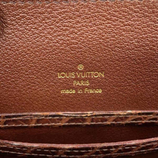 9589759 17 Louis Vuitton Handbag Alligator Matte Alma N90002 Bag