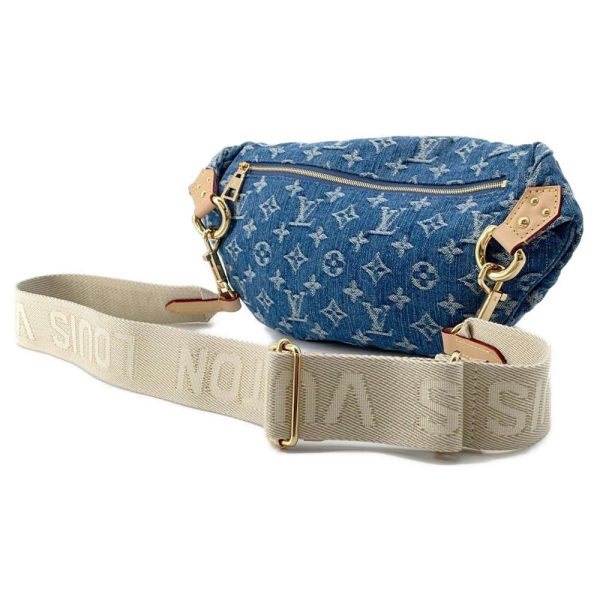 9590038 02 Louis Vuitton High Rise Body Bag Monogram Denim Blue