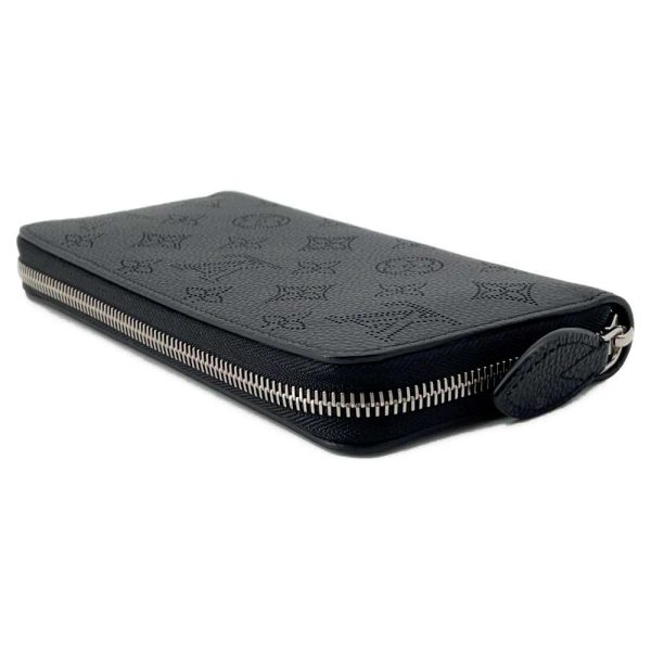 9591752 02 LOUIS VUITTON Long Mahina Zippy Wallet M61867 Black