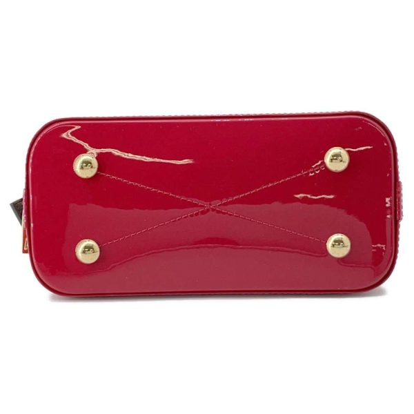 9591899 03 Louis Vuitton Patent Leather Alma BB Red Shoulder Bag