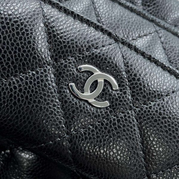 9593985 08 Chanel Backpack Matelasse Coco Mark Caviar Skin Mini Bag