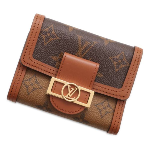 9596733 01 Louis Vuitton Reverse Portefeuille Dauphine M68725 Wallet