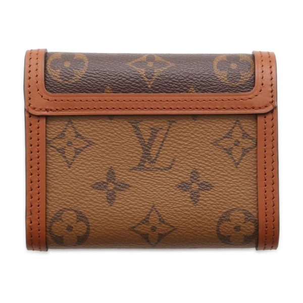 9596733 03 Louis Vuitton Reverse Portefeuille Dauphine M68725 Wallet