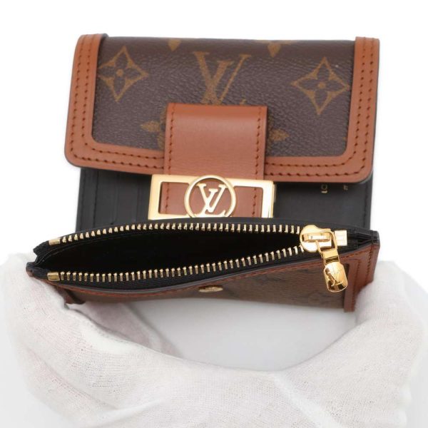 9596733 06 Louis Vuitton Reverse Portefeuille Dauphine M68725 Wallet