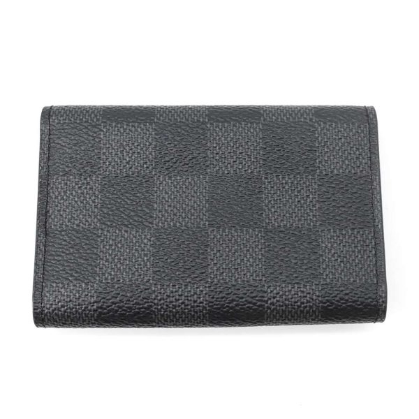 9599178 03 Louis Vuitton 6 Key Case Damier Graphite Multicle 6 Black