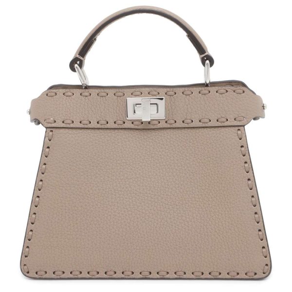 9600010 01 Fendi Peekaboo Ic You Selleria Petit Shoulder Bag