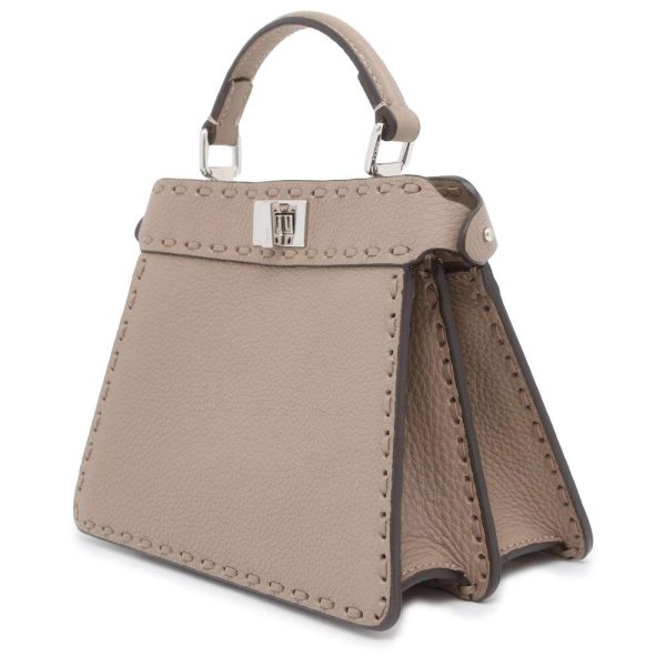 9600010 02 FENDI Peekaboo Ic You Selleria Petit 2way Shoulder Bag