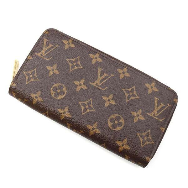 9602304 01 Louis Vuitton Long Zippy Wallet M42616 Wallet Round Zipper