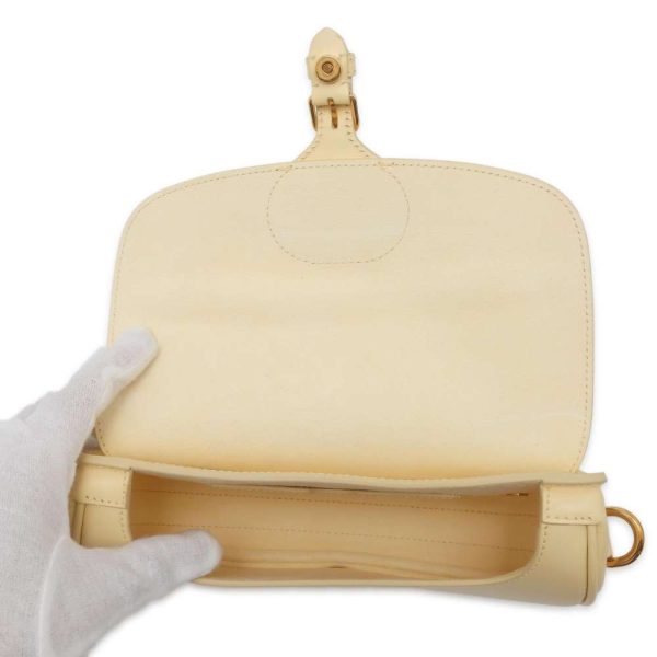 9602700 05 Christian Dior Bobby East West Shoulder Bag Yellow