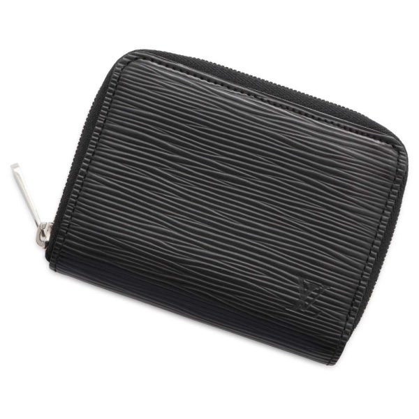 9603585 01 Louis Vuitton Coin Case Epi Zippy Coin Wallet Coin Black