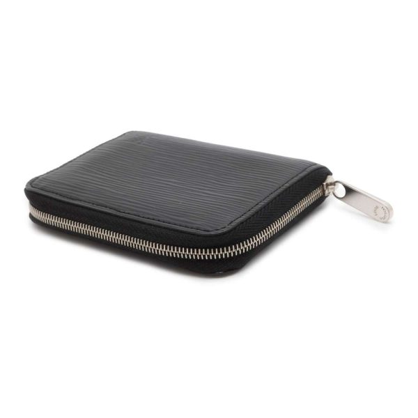 9603585 02 Louis Vuitton Coin Case Epi Zippy Coin Wallet Coin Black