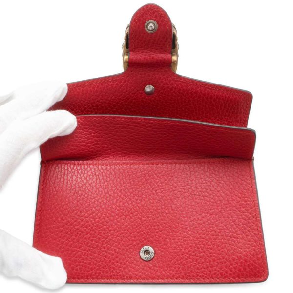 9604155 05 Gucci Duonissos Super Mini Chain Shoulder Bag Black Red