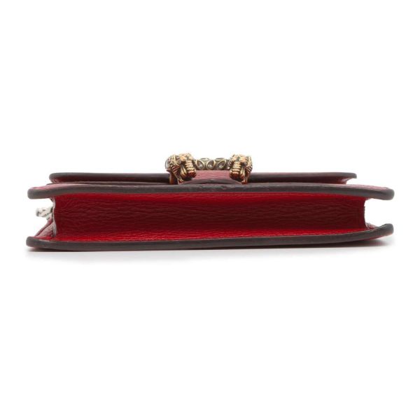 9604162 03 Gucci Chain Shoulder Bag Dionysus Mini Bag Red