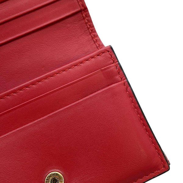 9604537 07 Gucci Guccisima Signature Cherry Card Case Wallet Red