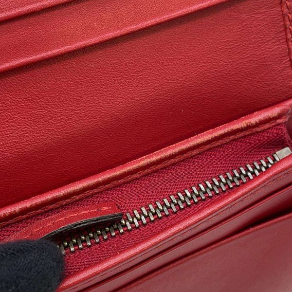 9604537 09 Gucci Guccisima Signature Cherry Card Case Wallet Red