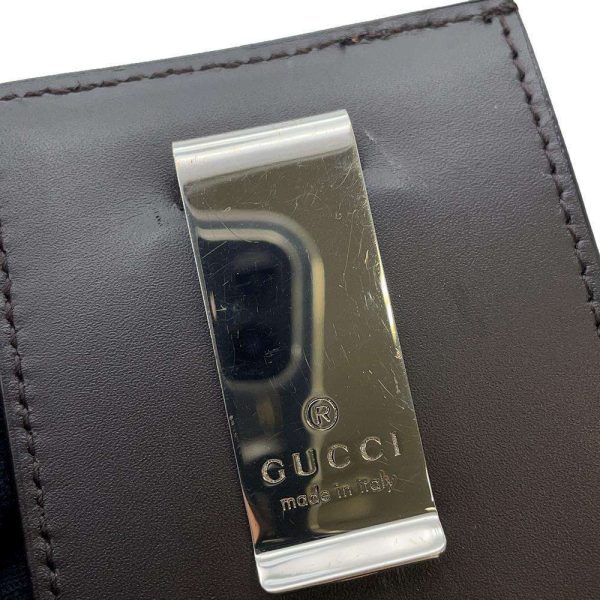 9604544 09 Gucci Card Case Money Clip GG Supreme Wallet