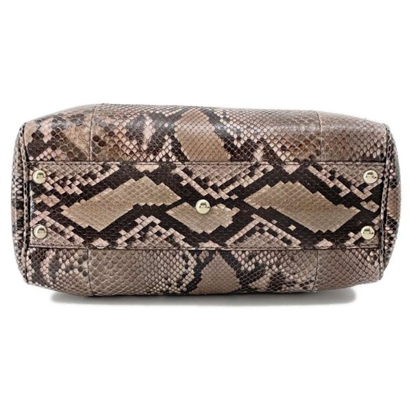 9605046 03 Gucci Handbag Bamboo Shopper Python Bag Shoulder Bag