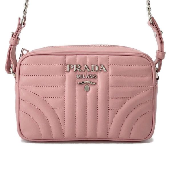 9605091 01 Prada Diagram Chain Shoulder Bag Crossbody