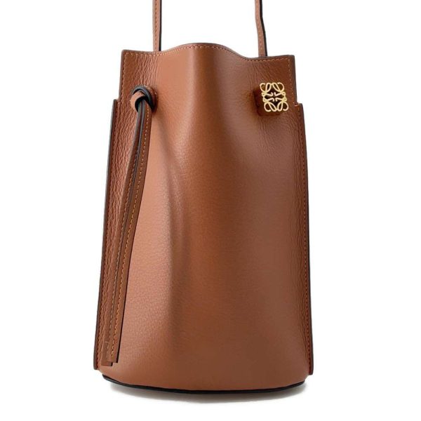 9605152 01 LOEWE Dice Pocket Shoulder Bag Brown