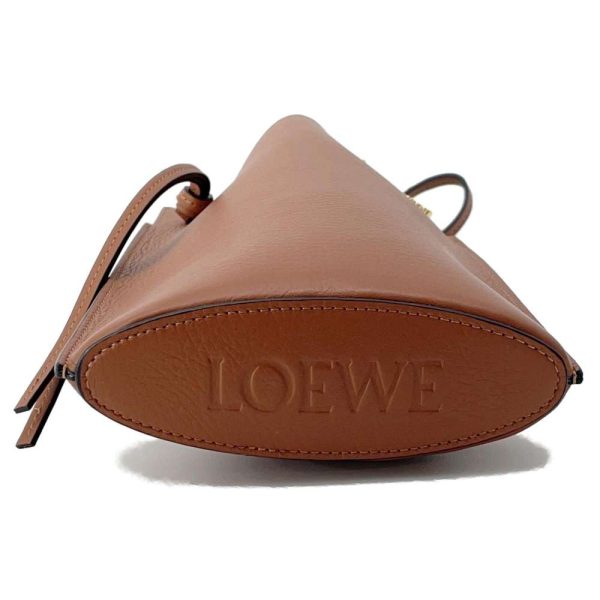 9605152 03 LOEWE Dice Pocket Shoulder Bag Brown