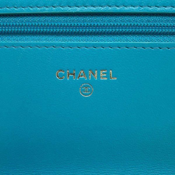 9605336 11 CHANEL Chai Matelasse CocoMark Lambskin Wallet