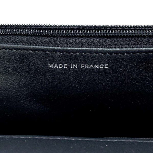 9605367 10 CHANEL Chain Matelasse Coco Mark Lambskin Wallet Black