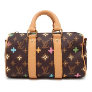 9605541 01 Louis Vuitton Eva 2way Shoulder Bag Coated Canvas Damier Brown