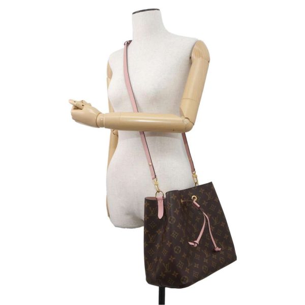 9605725 05 Louis Vuitton Neonoe Shoulder Bag Monogram Rose Poudre