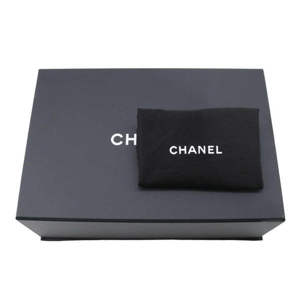 9606593 12 CHANEL Chain Shoulder Bag Matelasse Coco Mark Vanity Black