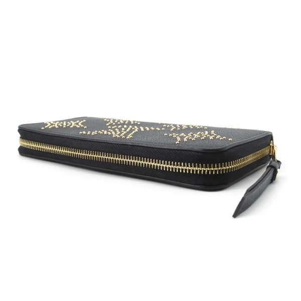 9606678 02 Louis Vuitton Zippy Wallet Long Wallet Monogram Empreinte Black