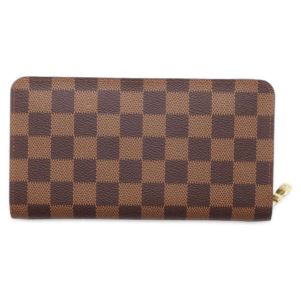 9606746 03 Louis Vuitton Long Wallet Damier Ebene Portomone Zip