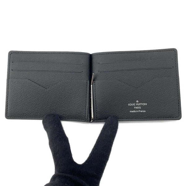 9606791 04 Louis Vuitton Portefeuille Pants Wallet Taiga Black