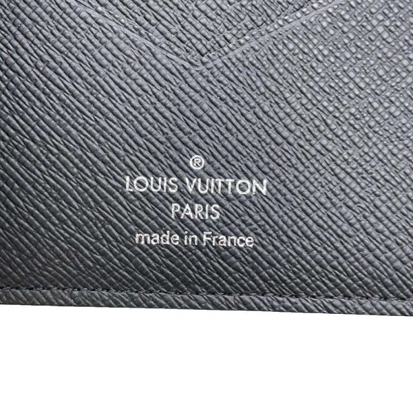 9606791 06 Louis Vuitton Portefeuille Pants Wallet Taiga Black