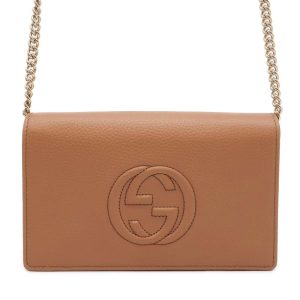 9606968 01 Gucci GG Supreme Interlocking G Shoulder Bag