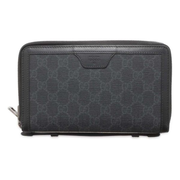 9606975 01 Gucci GG Supreme Case Black