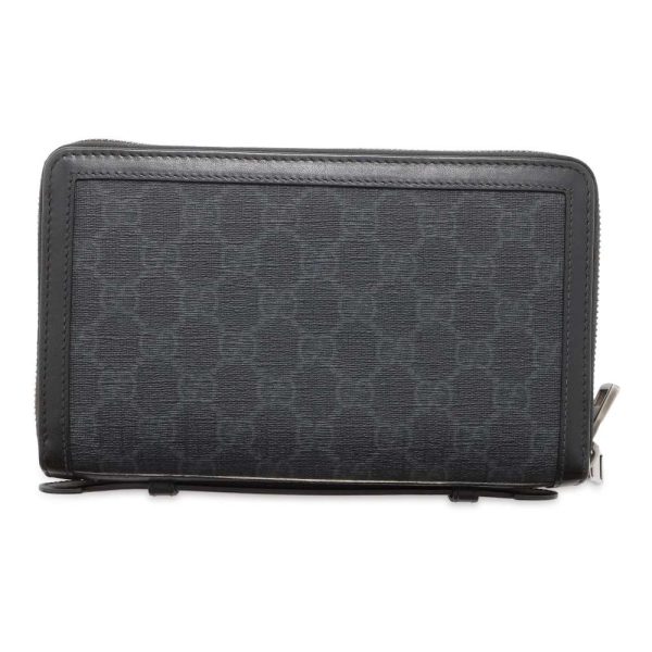 9606975 03 Gucci GG Supreme Case Black