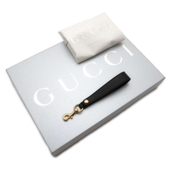 9607255 09 Gucci clutch bag horsebit bag black