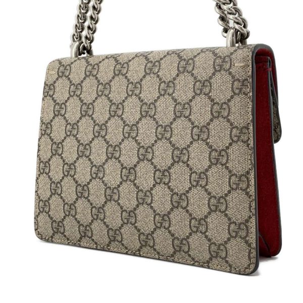 9607378 02 Gucci Dionysus GG Supreme Mini Chain Shoulder Bag