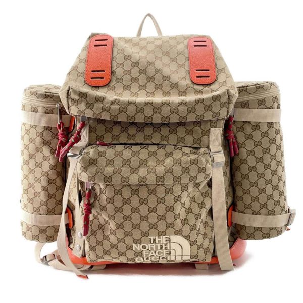 9607439 01 Gucci North Face Collaboration GG Rucksack