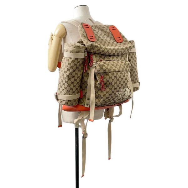 9607439 04 Gucci North Face Collaboration GG Rucksack