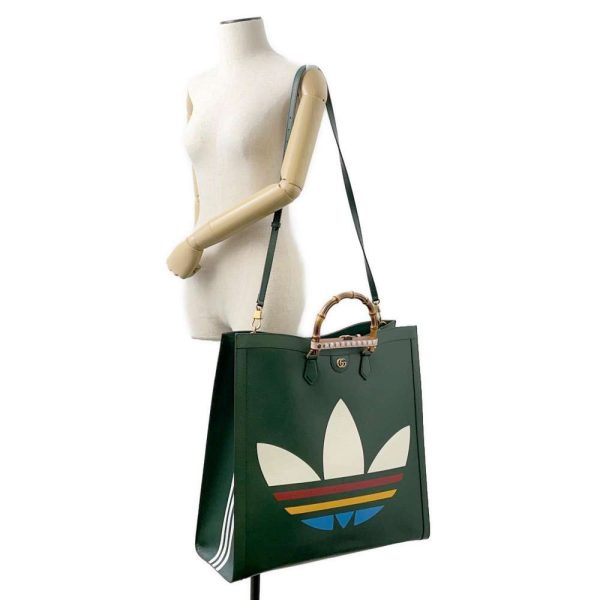 9607446 06 Gucci Adidas Collaboration Diana Maxi Tote Bag