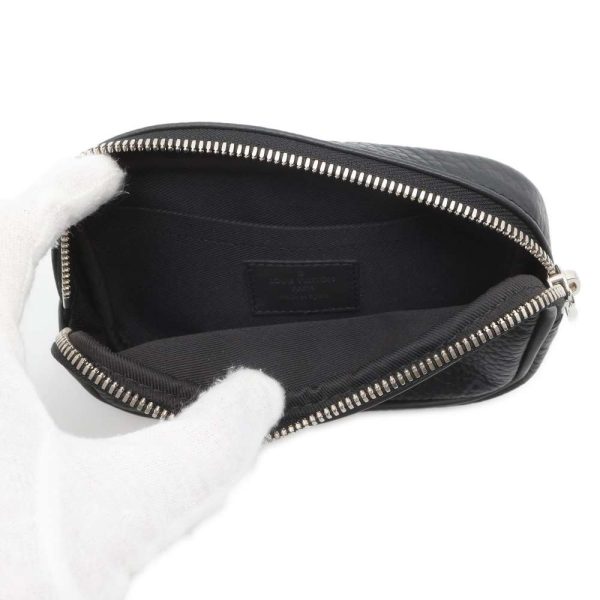 9607545 07 Louis Vuitton Suntulle Waist Pouch Taurillon Leather Black