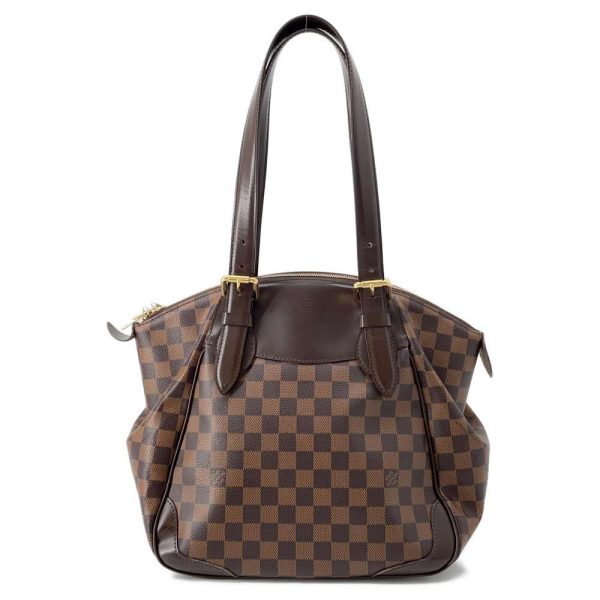 9607705 01 Louis Vuitton Verona MM Handbag Damier Ebene Brown